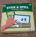 Stick and Spell Flash Cards