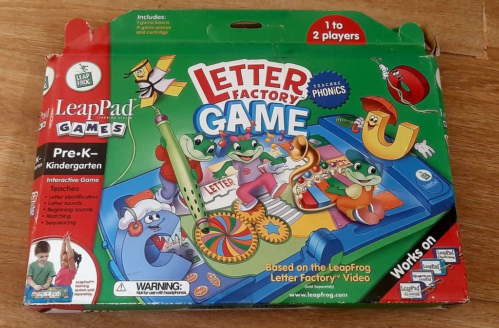 Leap Frog Letter Factory Pre K