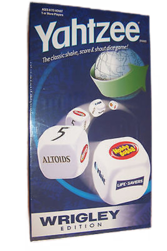 Yahtzee Wrigley Edition
