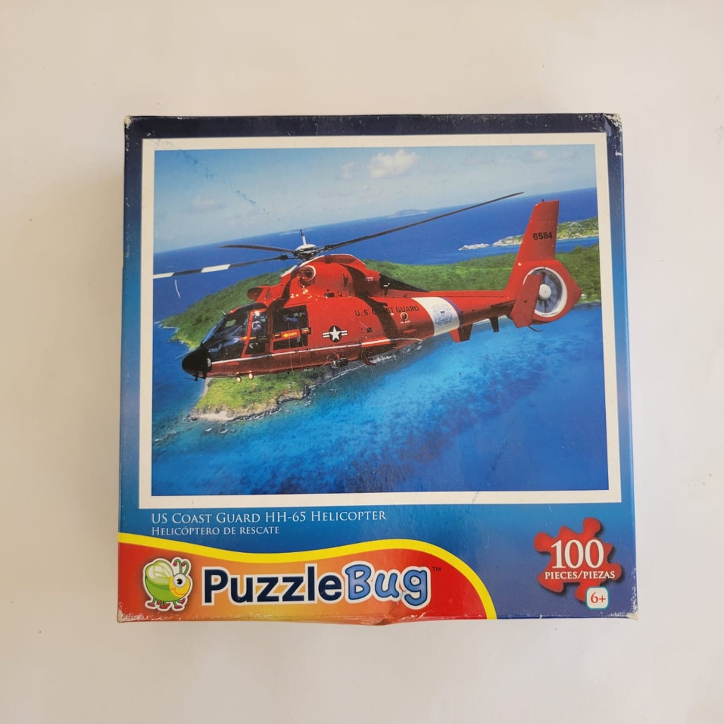 PuzzleBug US Coast Guard Helicopter 100 pieces