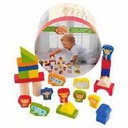 Little Steps 100 pc Wooden Blocks