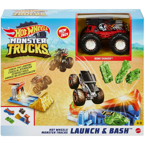 Hot Wheels Monster Trucks Launch & Bash