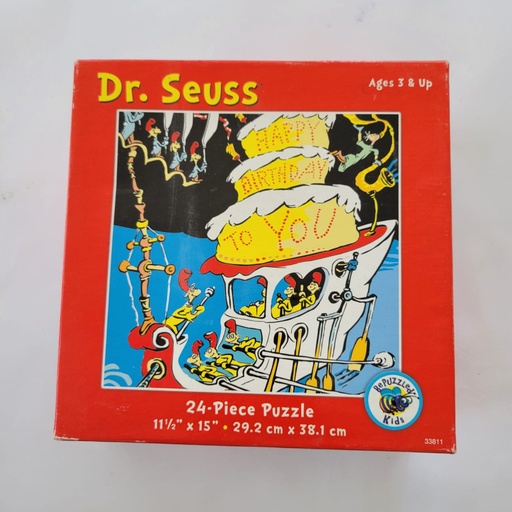Dr. Suess's 24-piece puzzle