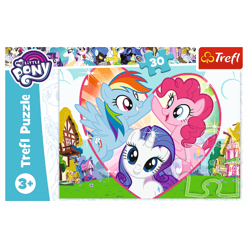 Trefl Puzzle: My Little Pony 30 pcs
