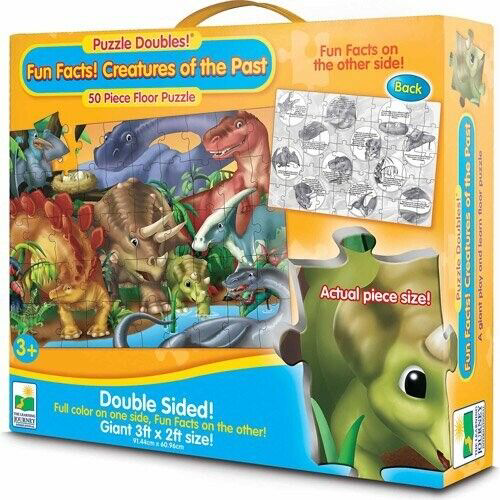 Fun Facts: Creatures of the Past Giant Floor Puzzle 100pc