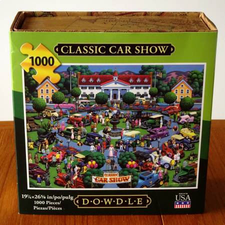 Dowdle Puzzles: Classic Car Show (1000pcs)