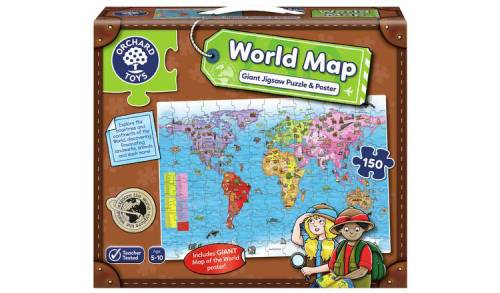 Orchard Toys World Map 150 pc